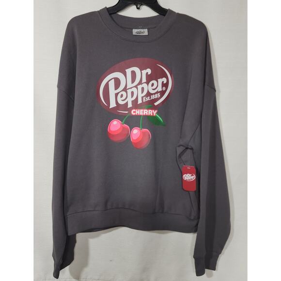 Cherry Dr pepper women's Large sweatshirt - Picture 1 of 7